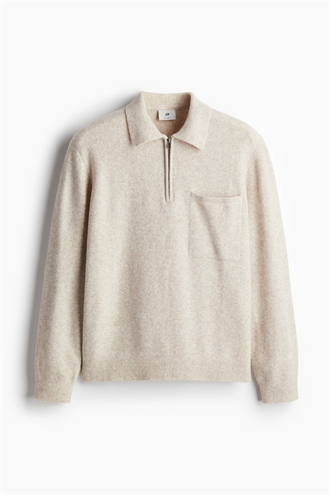 Джемпер на молнии Regular Fit 1232061002 - Фото 13919316