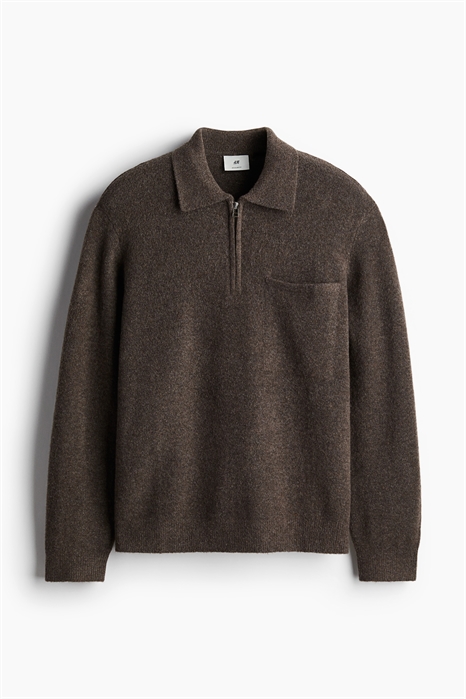 Джемпер на молнии Regular Fit 1232061001 - Фото 13919470