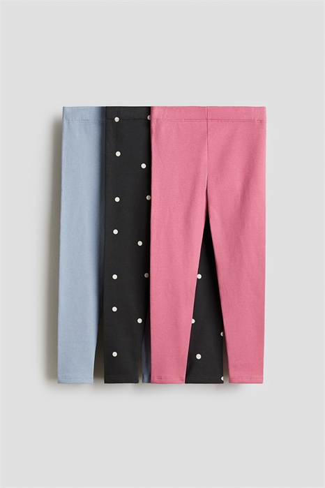 Леггинсы из джерси с начесом внутри в количестве 3 штук 1193337015 - Фото 13919600