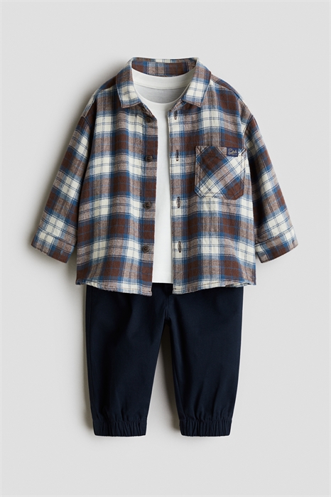 Хлопковый комплект из 3 предметов 1297812003 - Фото 13919965