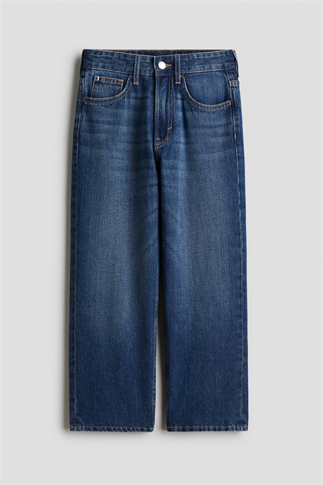 Джинсы теплые Loose Fit 1301078002 - Фото 13920075