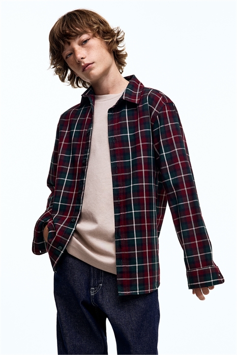 Хлопковая рубашка 1301544004 - Фото 13920086