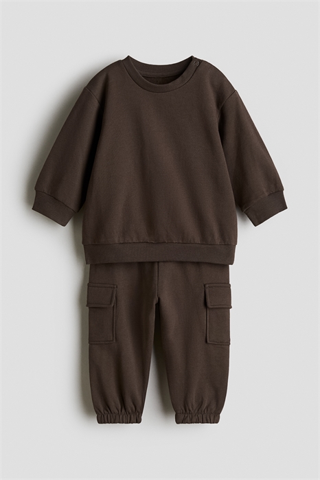 Комплект из 2 частей толстовки с матовой внутренней стороной 1301564002 - Фото 13920095