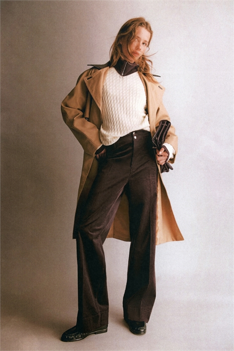 Вельветовые брюки 1302364004 - Фото 13920122