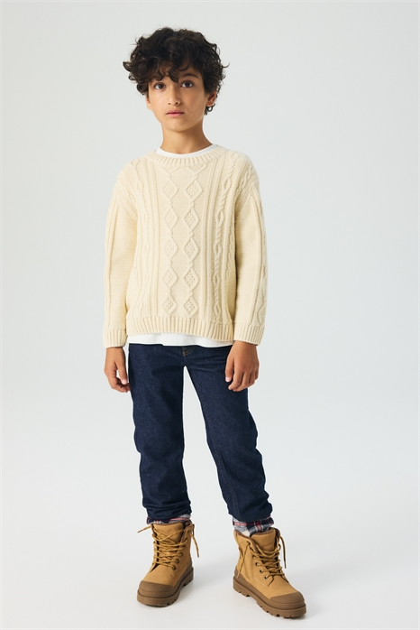 Зауженные джинсы с подкладкой 1168046010 - Фото 13920835