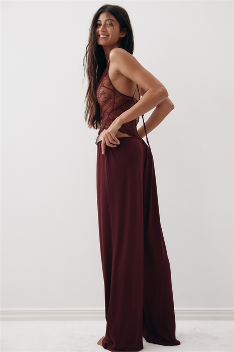 Нижние пижамные брюки из пуантелье 1265169010 - Фото 13921361