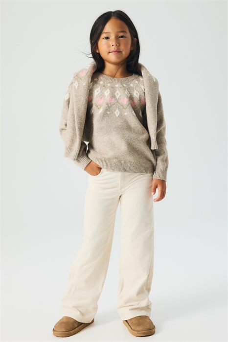 Широкие хлопковые вельветовые брюки 1283102002 - Фото 13921636