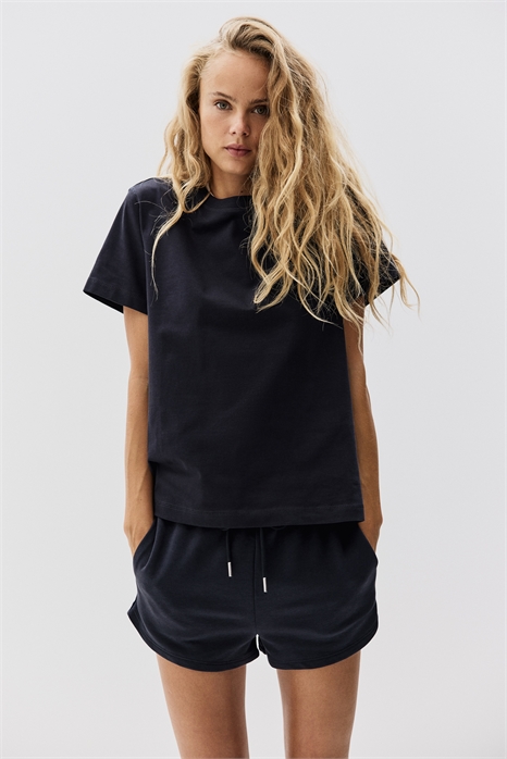 Хлопковая футболка оверсайз 1290372020 - Фото 13921755