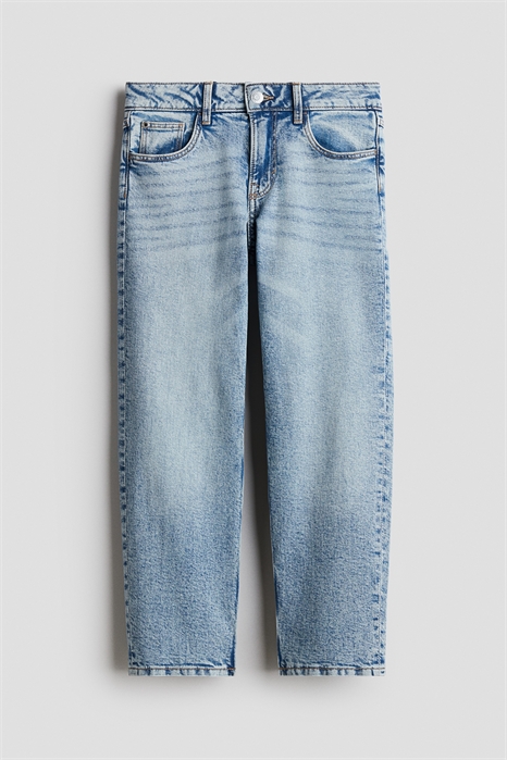 Джинсы с подкладкой и свободным кроем 1301079001 - Фото 13922247