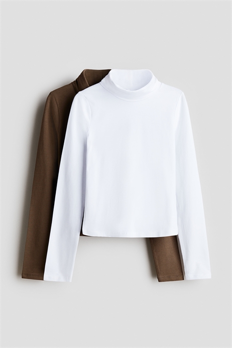 Топы с вырезом поло 2 шт. 1308990001 - Фото 13923066