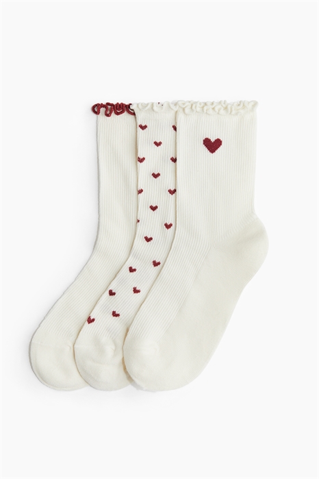 Носки с оверлочной отделкой 3 шт. 1291607003 - Фото 13923624