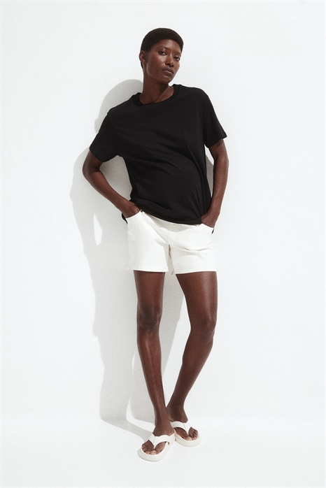 Хлопковая футболка MAMA 1226831002 - Фото 13924342