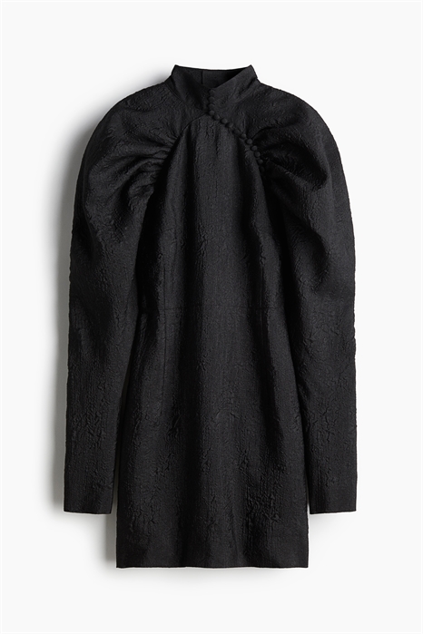 Мини-платье из крепа с рукавами реглан 1265884001 - Фото 13924407