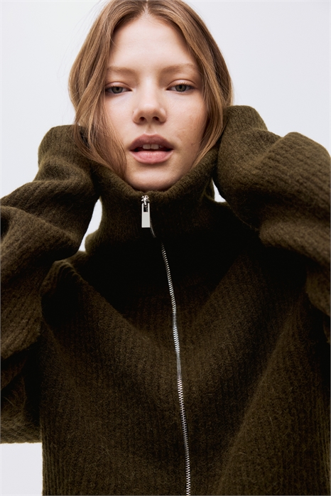 Кардиган на молнии из шерстяной смеси 1305165001 - Фото 13924508