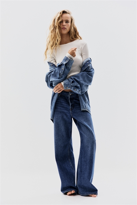 Топ из ребристого хлопка 1260555007 - Фото 13925126