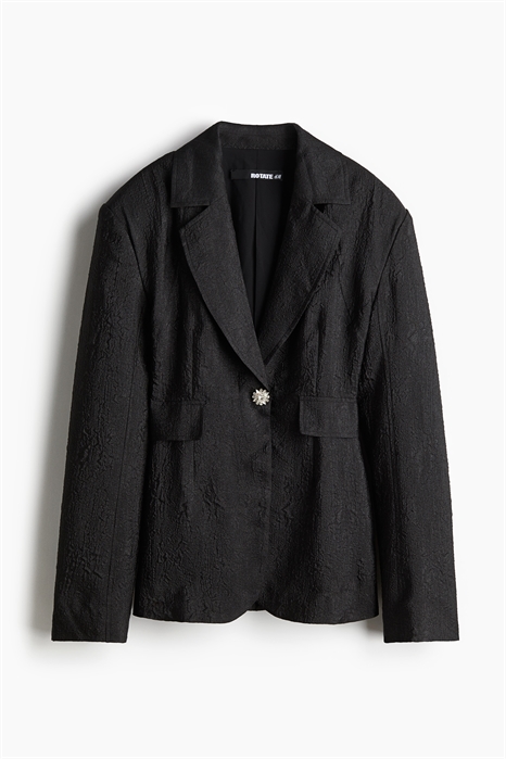Блейзер из крепдешина с бижутерными пуговицами 1265883001 - Фото 13926425