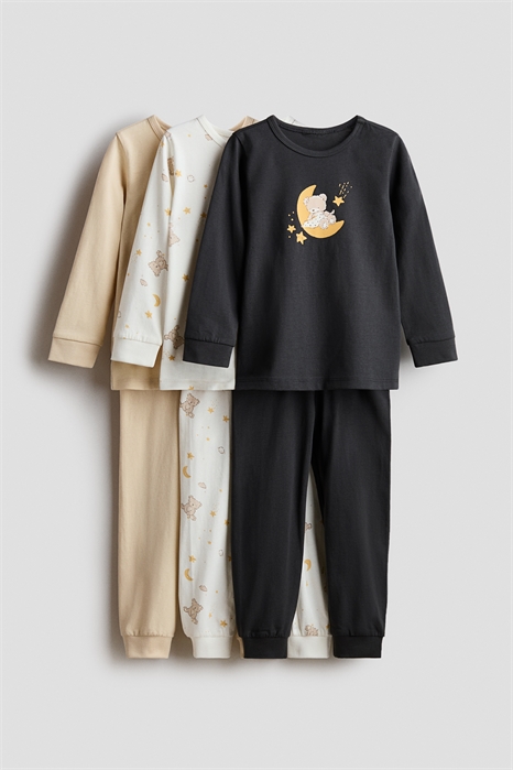 Пижама из хлопка 3 шт. 1101097013 - Фото 13926971