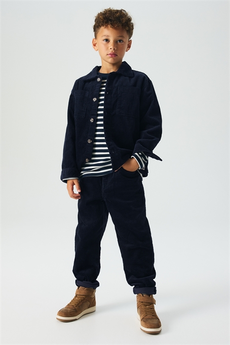 Хлопковые вельветовые брюки 1245314004 - Фото 13927053