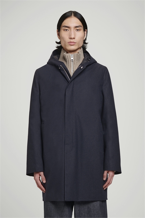 Шерстяная парка с капюшоном 1257537001 - Фото 13932109