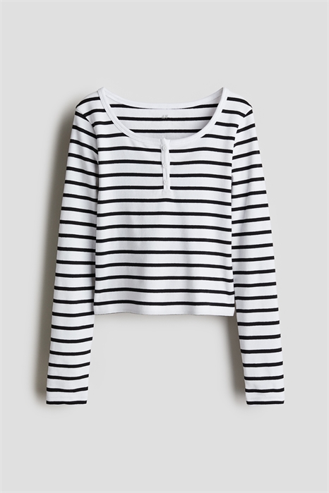 Топ из джерси с длинными рукавами 1264512001 - Фото 13934459