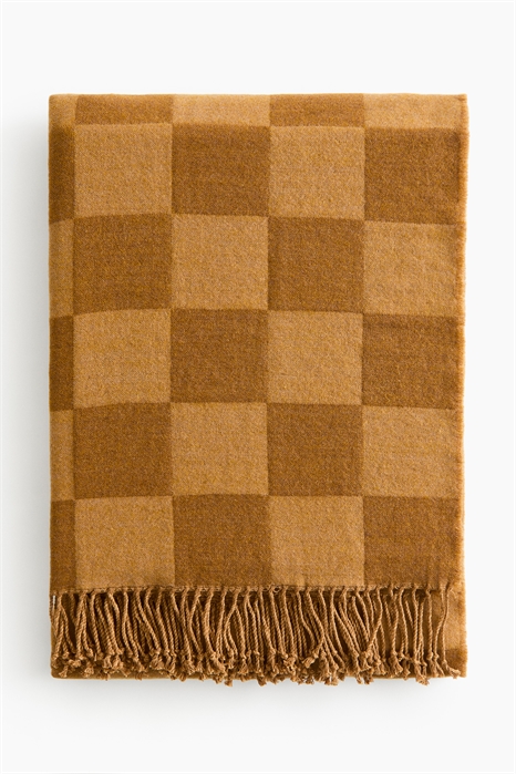Одеяло из хлопкового бленда в клетку 1283876004 - Фото 13935032
