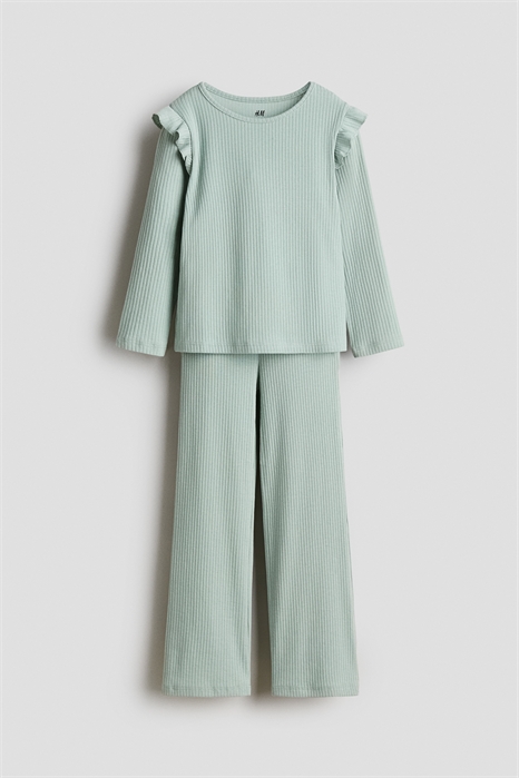 Комплект из 2 частей из ребристого хлопка 1295718005 - Фото 13935316