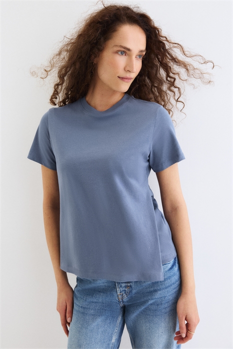 Хлопковая футболка для кормления MAMA 1210009007 - Фото 13935792