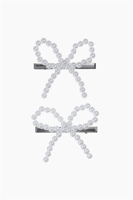 Заколки для волос с бантиком 2 шт. 1300797001 - Фото 13937284