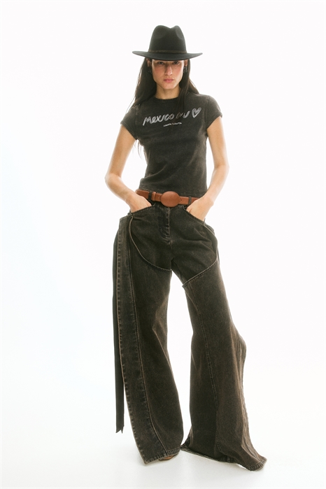 Облегающая футболка с рисунком 1294576001 - Фото 13938035