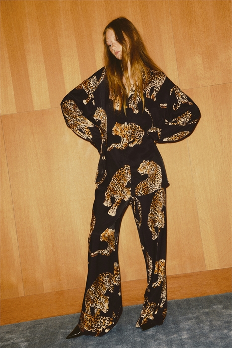 Атласные брюки 1307004001 - Фото 13938516