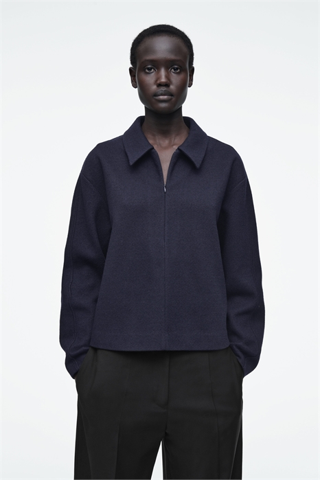 Кардиган из вареной шерсти на молнии 1247811001 - Фото 13941219