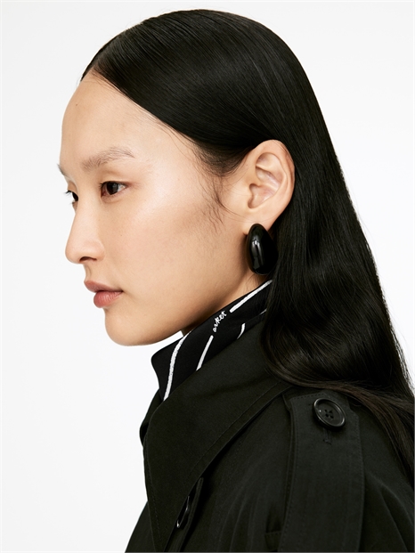 Шелковый шарф с принтом 1265628007 - Фото 13942085