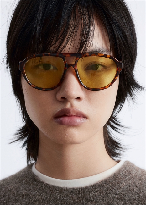 Солнцезащитные очки в оправе "Авиатор 1299190001 - Фото 13942425