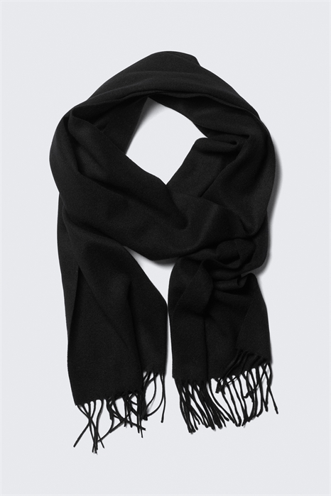 Длинный тканый шерстяной шарф 1243570001 - Фото 13942943