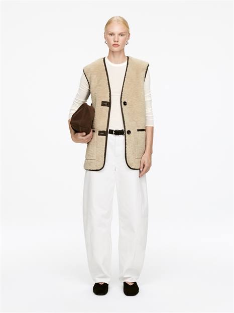 Ворсовый жилет 1300309001 - Фото 13943864