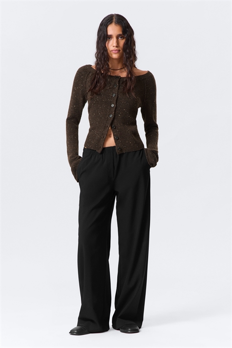 Костюмные брюки с широкими штанинами 1241897004 - Фото 13944091