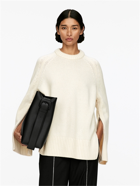 Шерстяной джемпер на молнии 1297894001 - Фото 13944830