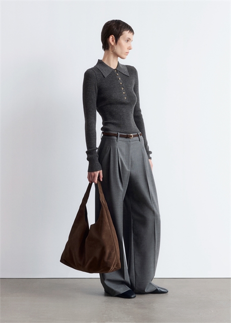 Большая замшевая сумка 1235628003 - Фото 13945128