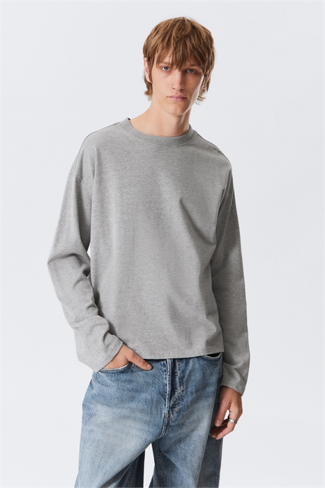 Свободная футболка с длинными рукавами 1256964006 - Фото 13945312