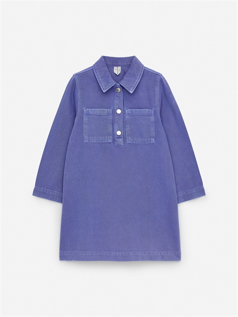 Джинсовое платье-рубашка 1259682001 - Фото 13945319