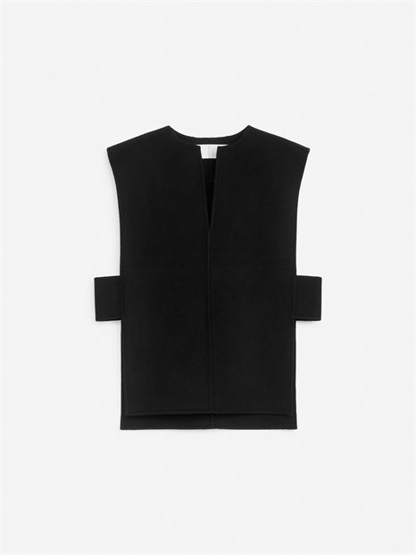 Жилет из шерстяного бленда дублерина 1246420001 - Фото 13945815