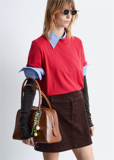 Кожаная сумка для боулинга 1325790001 - Фото 13945922