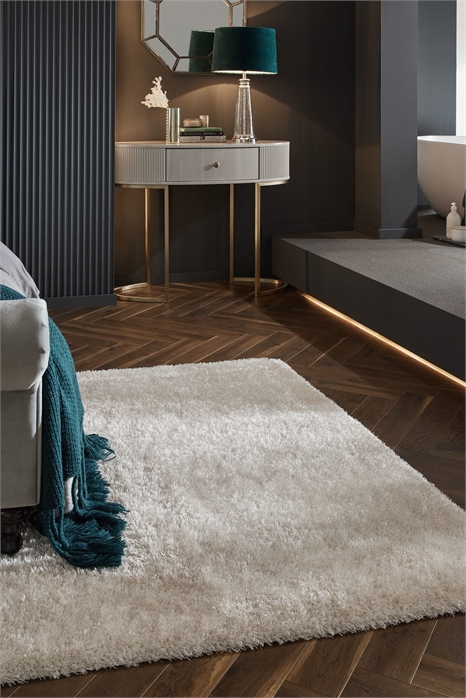 Бархатный мохнатый ковер из вторсырья 1253681003 - Фото 13945978