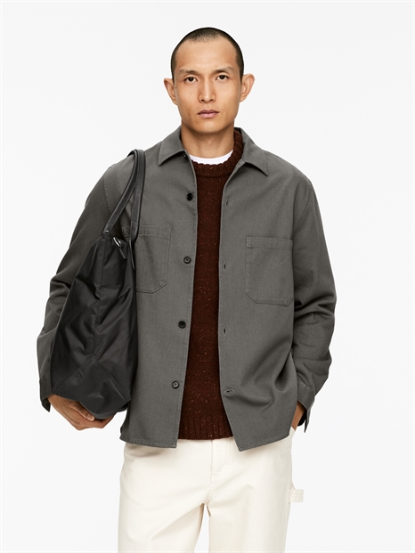 Куртка-рубашка из хлопкового твила 1267408006 - Фото 13946014