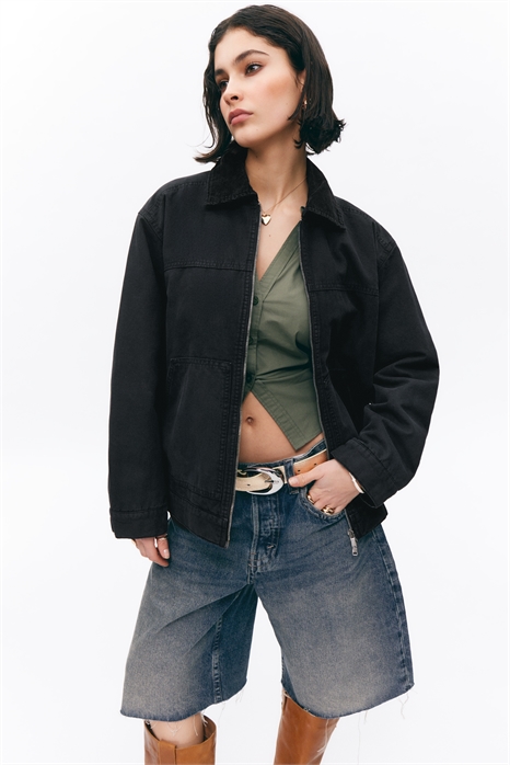 Куртка из хлопкового холста с мягкой подкладкой 1264468001 - Фото 13946590