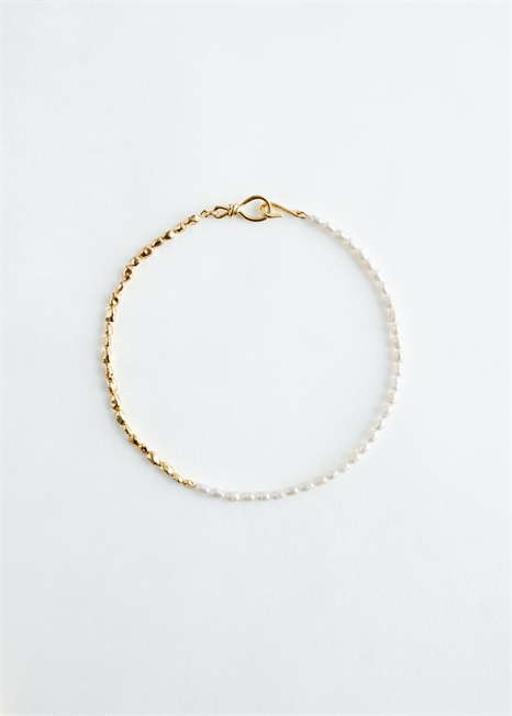 Ожерелье с акцентом из пресноводного жемчуга 1293942001 - Фото 13946661