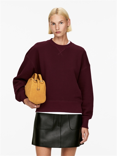 Расслабленная махровая толстовка 1289244002 - Фото 13946855