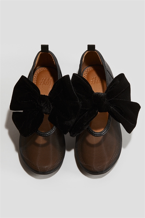 Балетки с декором в виде банта 1250772001 - Фото 13947209