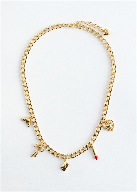 Украшенное ожерелье-цепочка 1314688001 - Фото 13947457