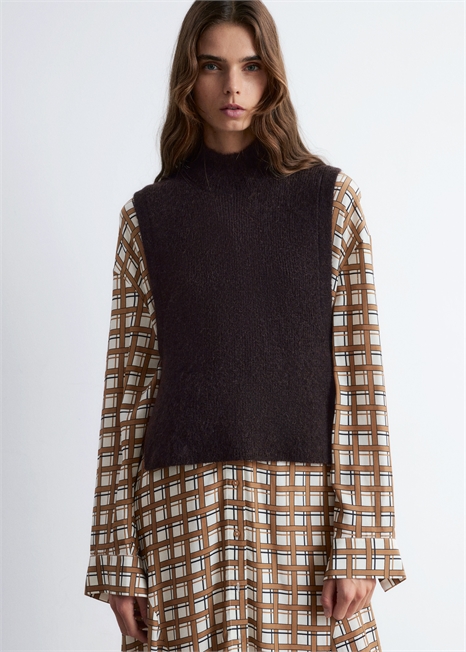 Шерстяной нагрудный воротник 1247503009 - Фото 13947501